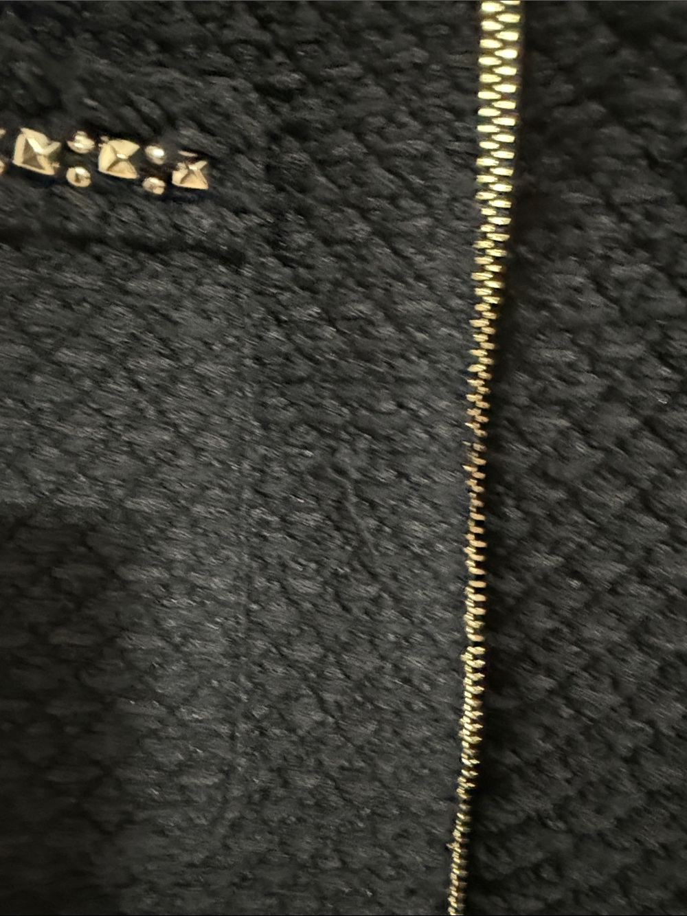 Alice + Olivia Black Tweed Mini Dress with Gold Trim - Picture 3 of 4